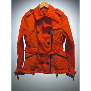 Sperry Top-Sider Sailing Jacket Orange Women’s Removable Vest Size Small